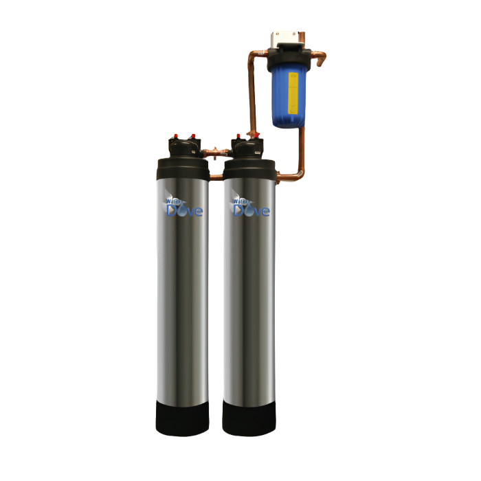 Double Dove - Water Dove Whole-House Dual Tank Combo Filter and Conditioner