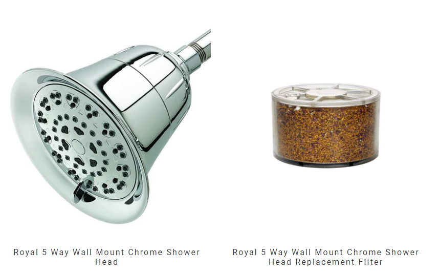 Replacement Filter - Wall Mount Chrome Shower Head