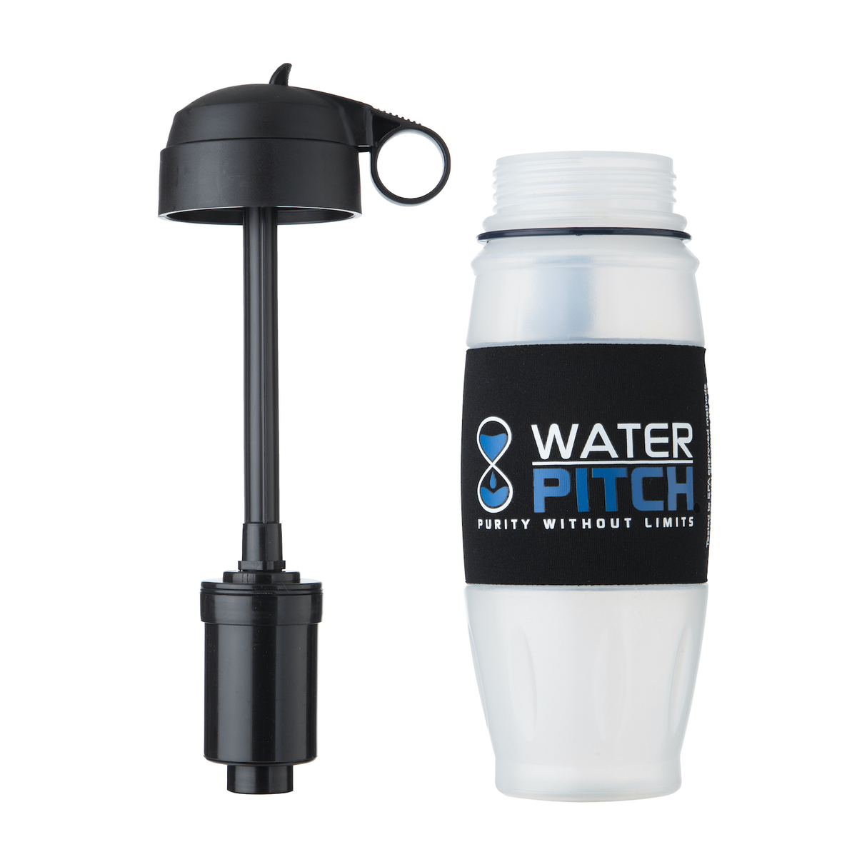 Seychelle Extreme Water Filter Bottle - Camping, Travel, Hiking