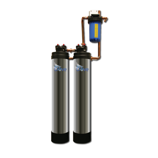 Double Dove - Water Dove Whole-House Dual Tank Combo Filter and Conditioner